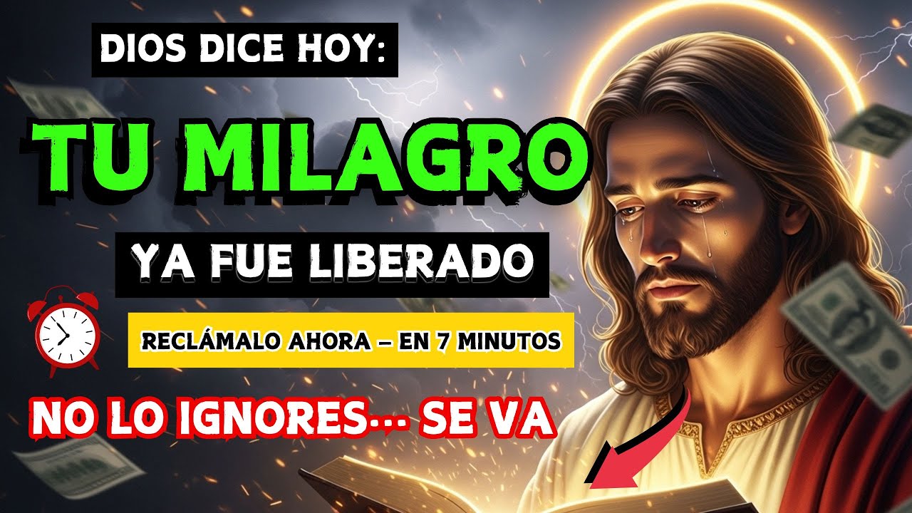 DIOS DICE: NO IGNORES ESTO HOY — TU MILAGRO YA FUE LIBERADO