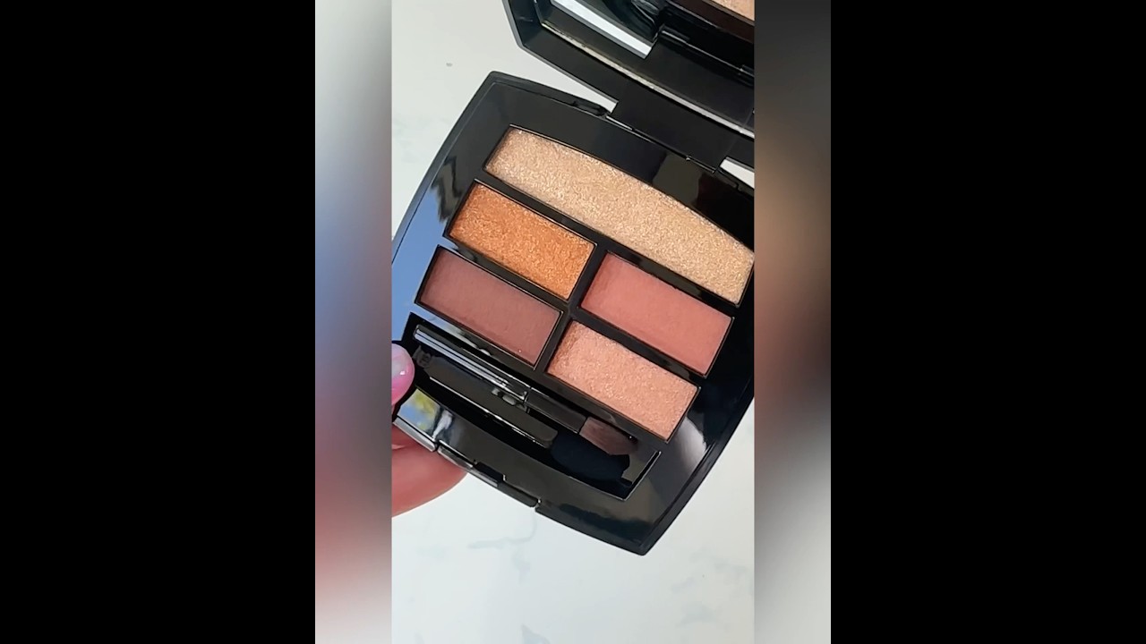 Chanel LES BEIGES Healthy Glow Natural Eyeshadow Palette in Golden