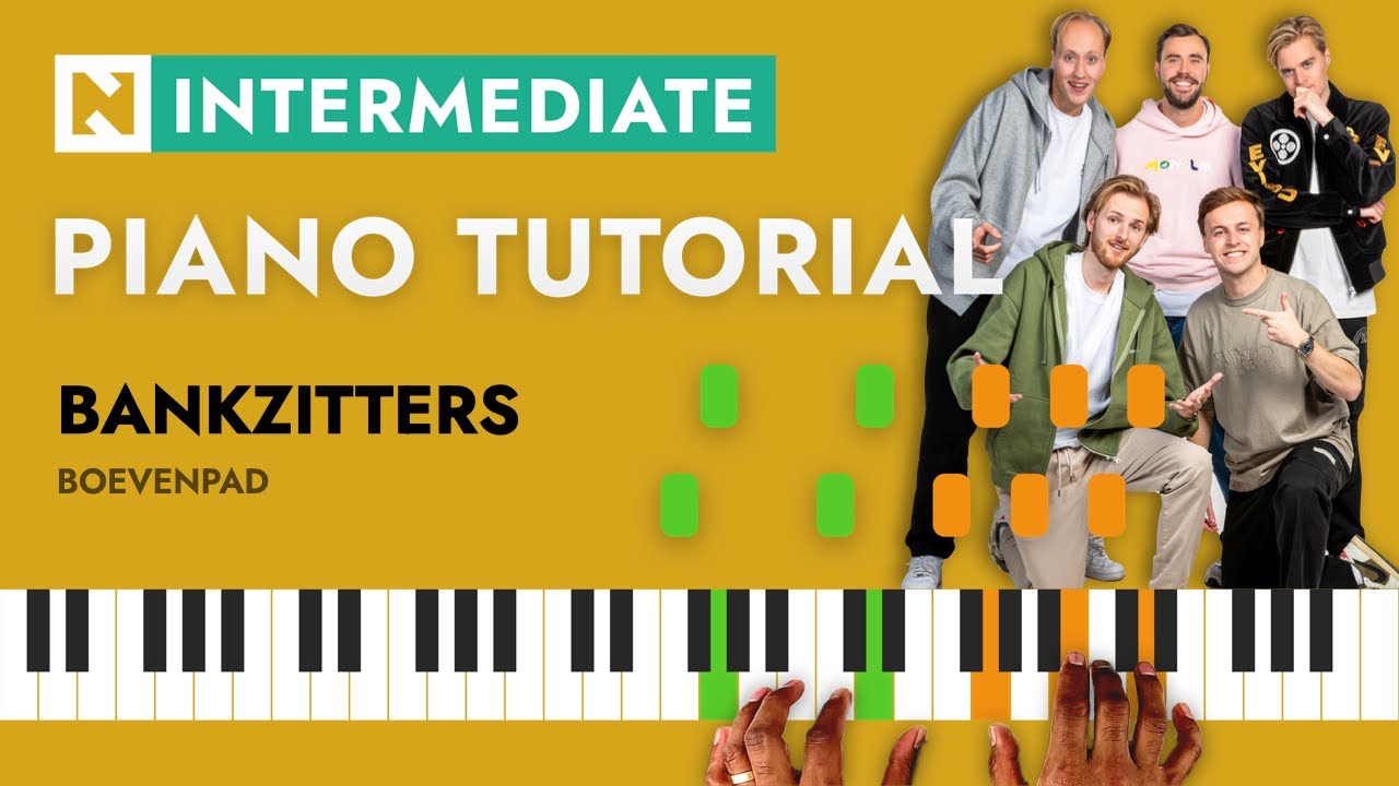 Boevenpad Piano tutorial | Bankzitters | Speel deze virale hit zelf!