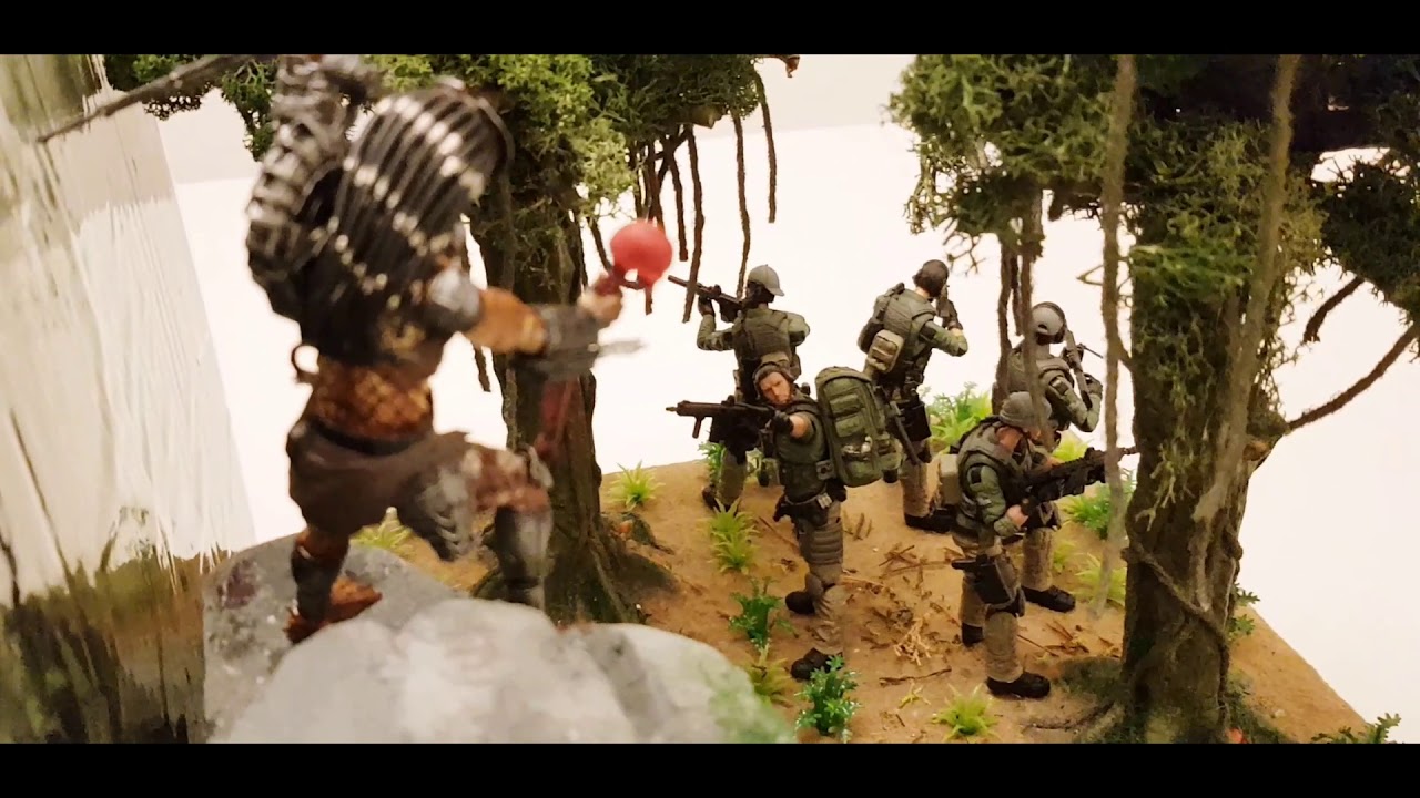 Predator Diorama - Jim Hopper by Tamorama