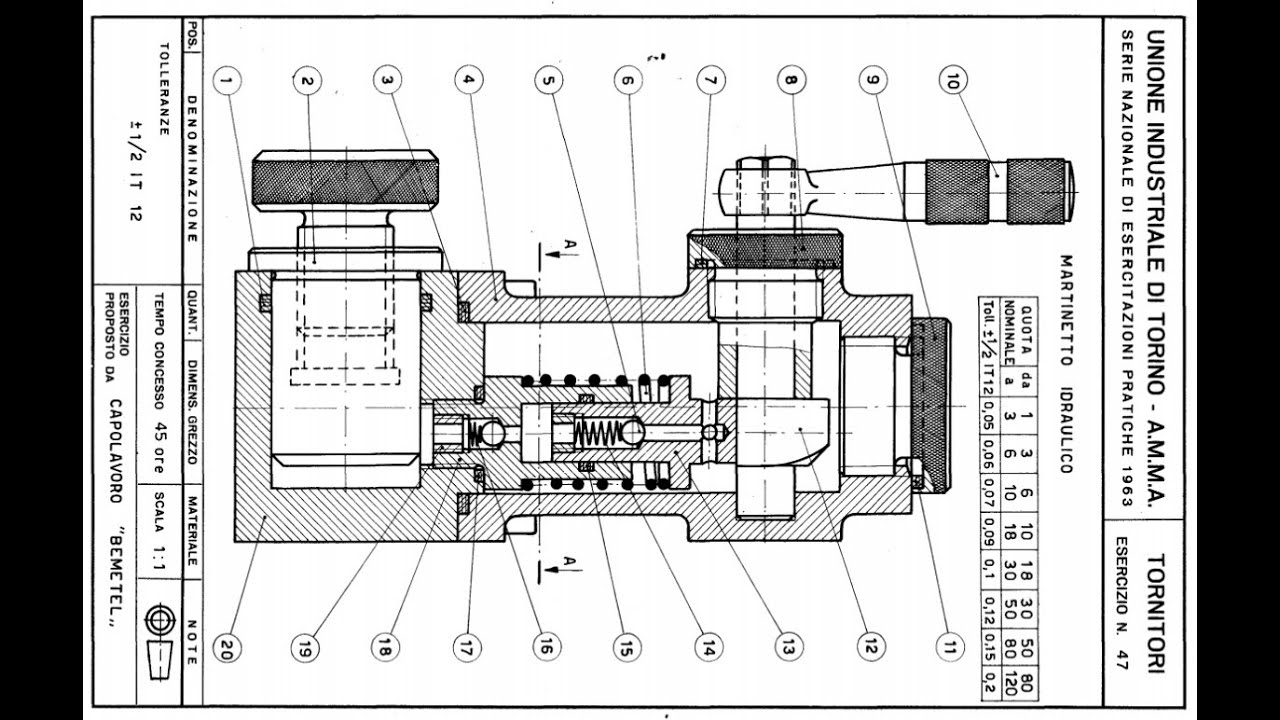 Pier CAD 3D - Corso base Inventor Pro (Video 15/1 Martinetto idraulico)
