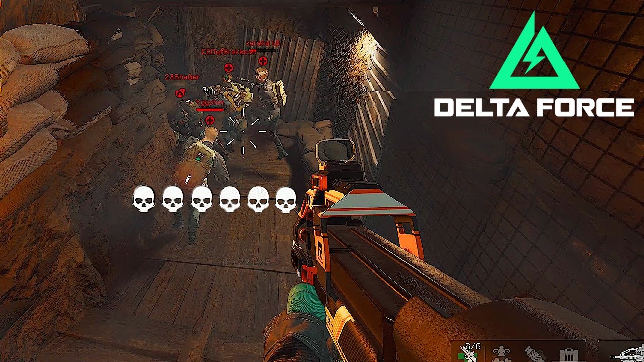 MOST INSANE FLANKS ON DELTA FORCE - BEST KILLSTREAKS #3