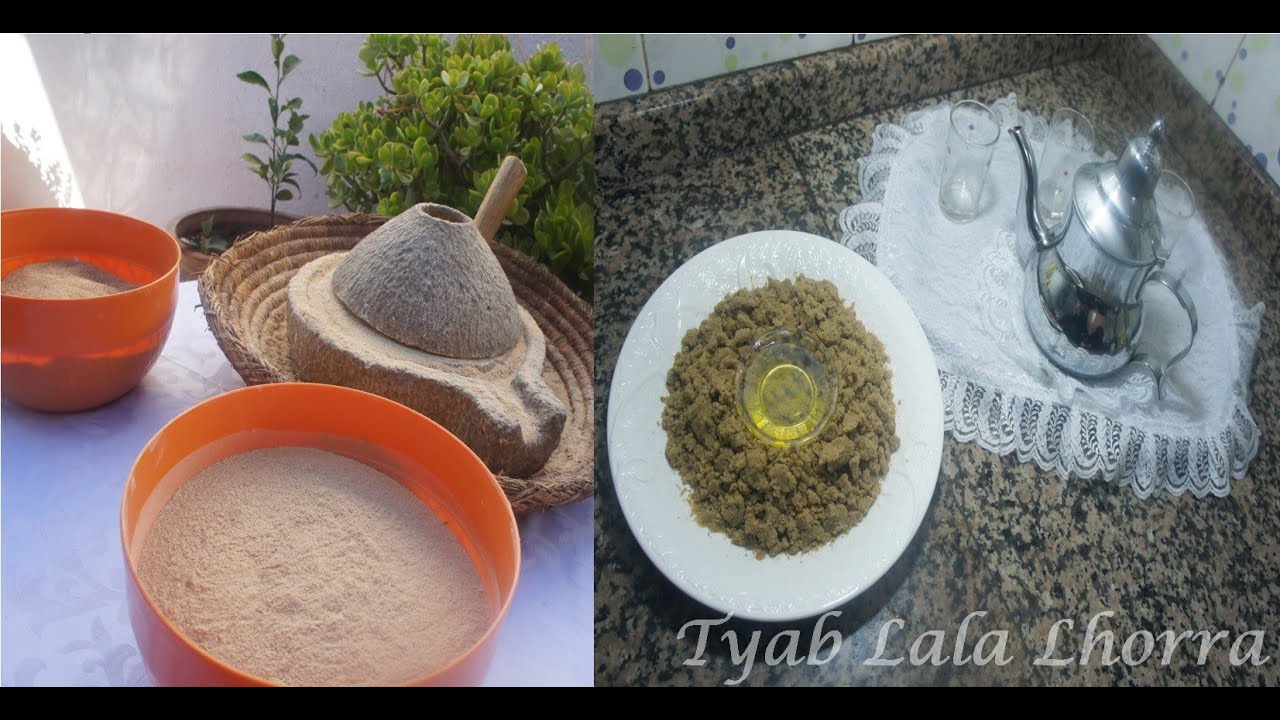 كيفية تحضير زميطة الشعير و بلبولة الشعير بطريقة تقليدية و مبسطة ;) Zamita marocaine