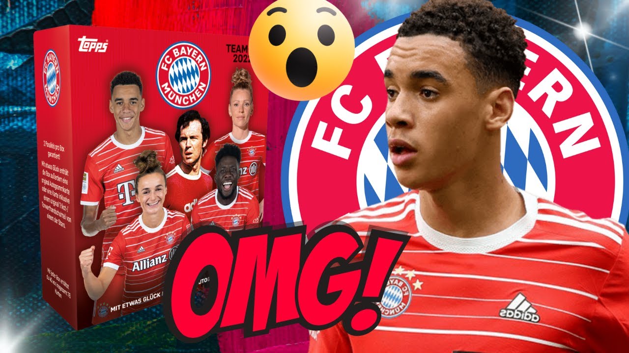 BRUTAL GEILE BAYERN BOX !! 😱🔥 TOPPS BAYERN TEAM SETS 2023