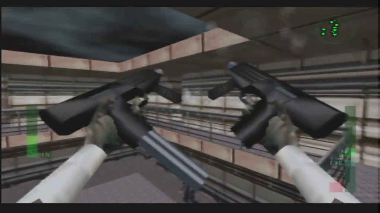 Perfect Dark (N64) Bot Deathmatch (Complex) -No Commentary-  | Hyperkin 3-In-1 HDTV Cable |