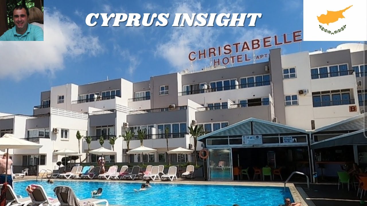 Christabelle Hotel Apartements, Ayia Napa Cyprus - A Tour Around.