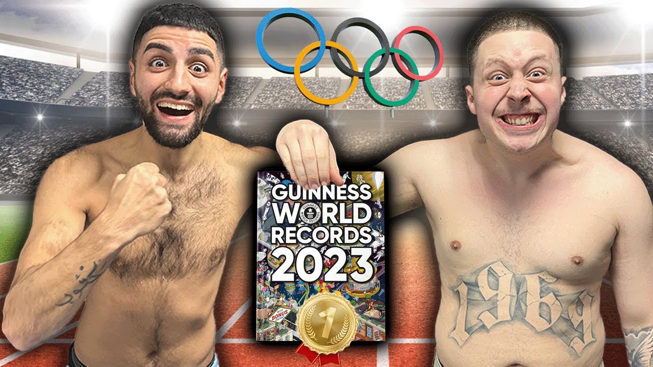 WIR BRECHEN die GUINNESS WELTREKORDE |fast ERTRUNKEN | Jordan & Semih