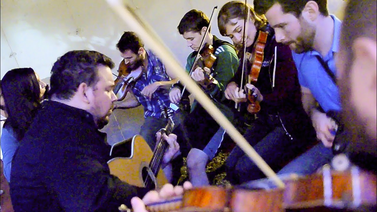 Rollick Session:'Born For Sport/Geese 'Bog/Behind Haystack: Catskills Irish 2016#130