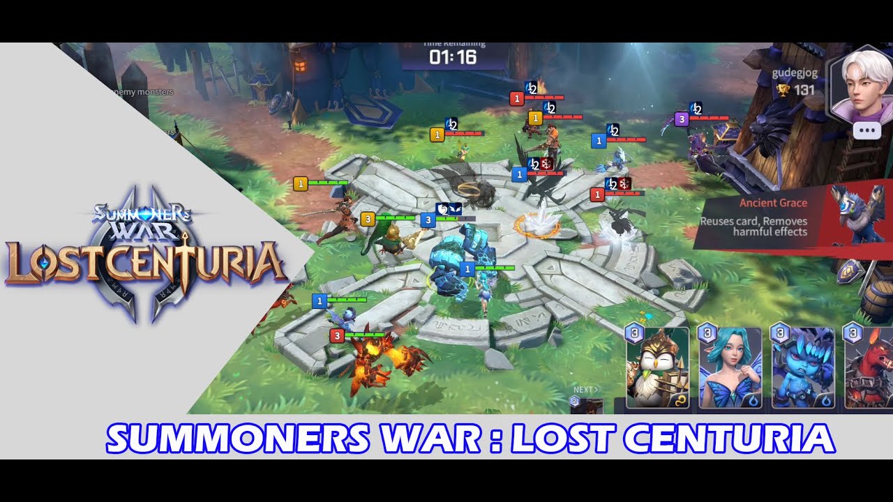 Summoners War: Lost Centuria Gameplay