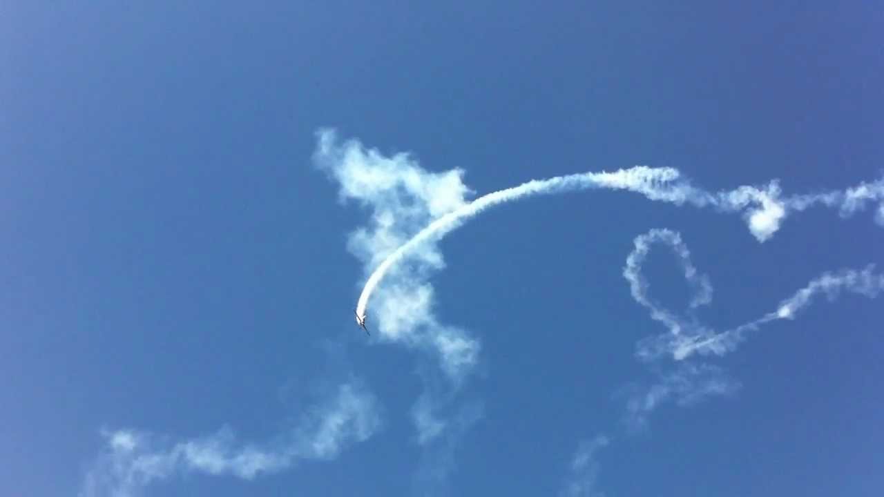 Crazy pilot Jurgis Kairys with SUHOI 31 at BIAS 2012