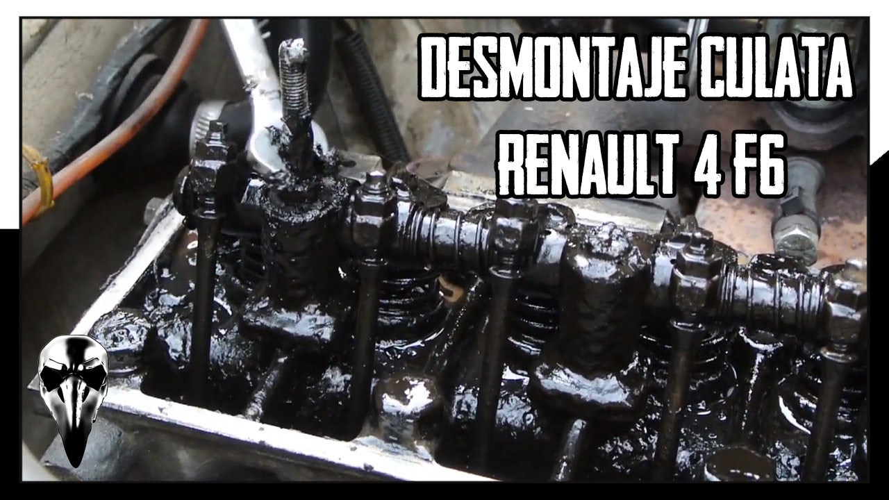 Desmontaje Culata Renault 4 F6