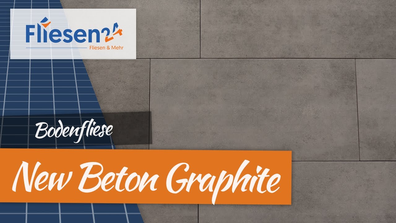 Wand- und Bodenfliese | New Beton Graphite | preiswertes Feinsteinzeug