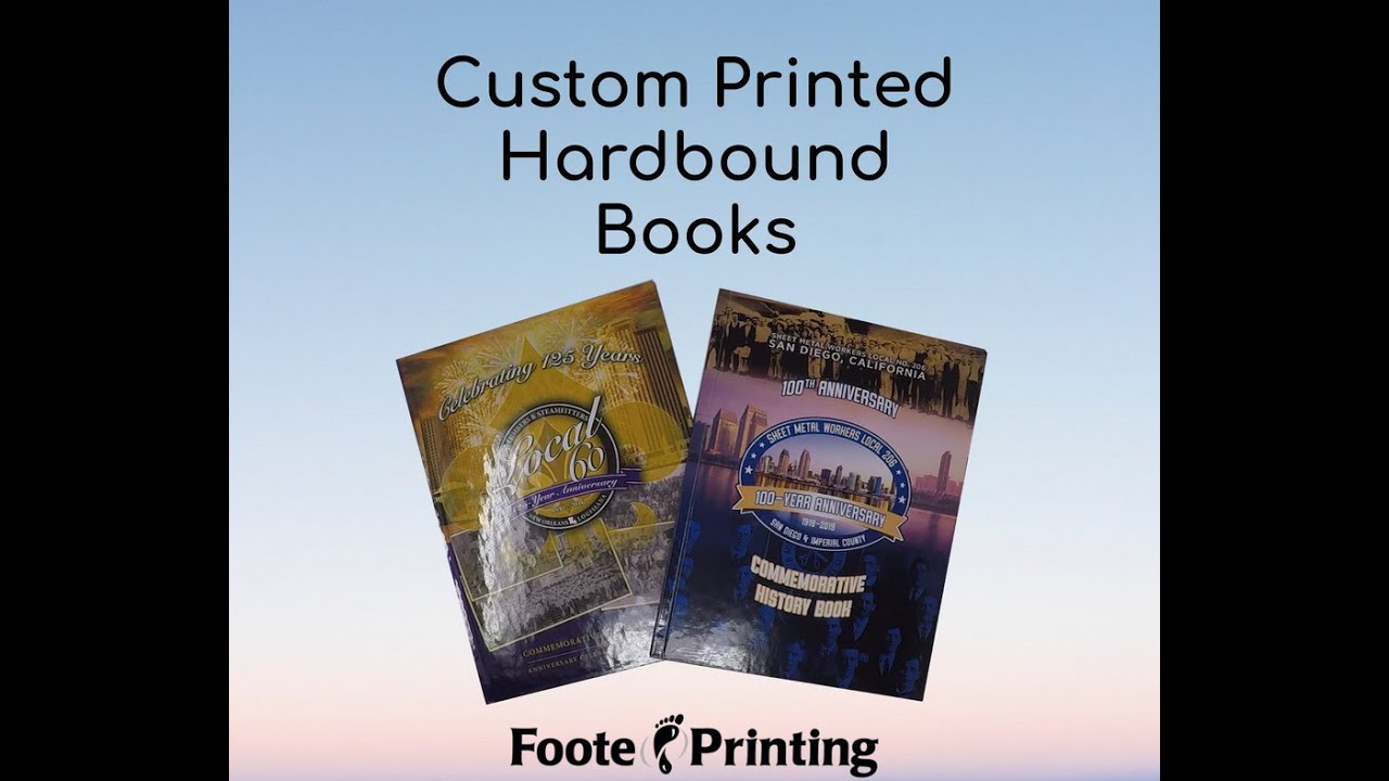 Custom Printed Hardbound Books