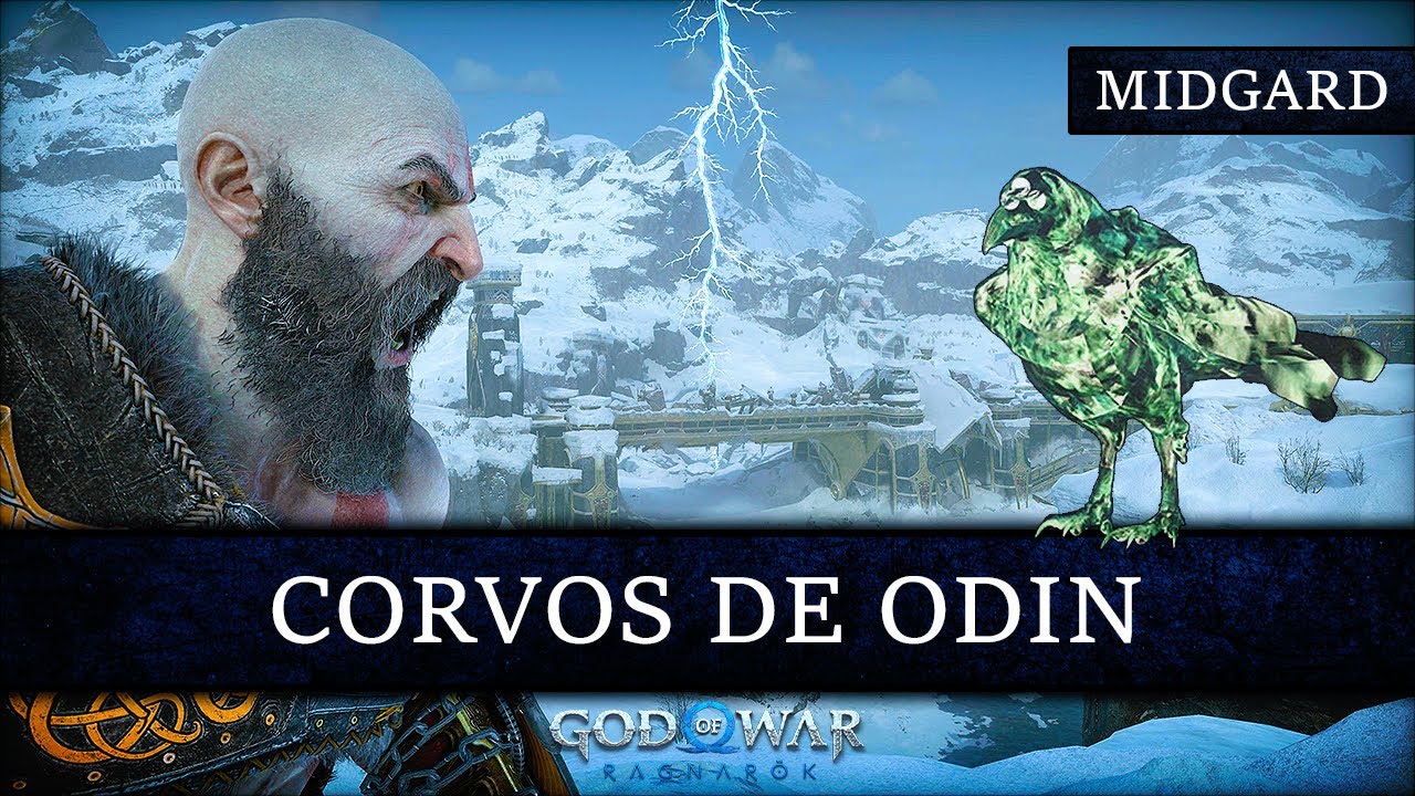 TODOS os Corvos de Odin em Midgard – Guia para Troféu/Conquista | God of War Ragnarok