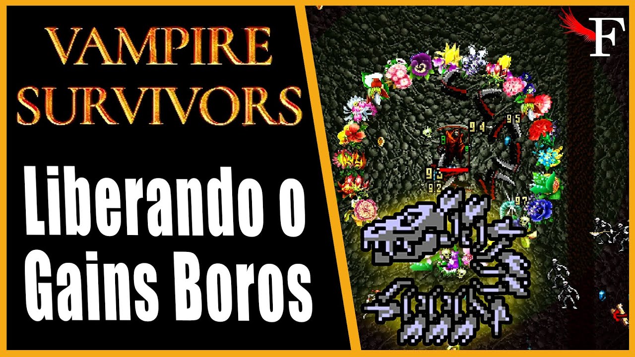 BATI MEU RECORD DE NIVEL!(Update 08) - Vampire Survivors #39 PTBR
