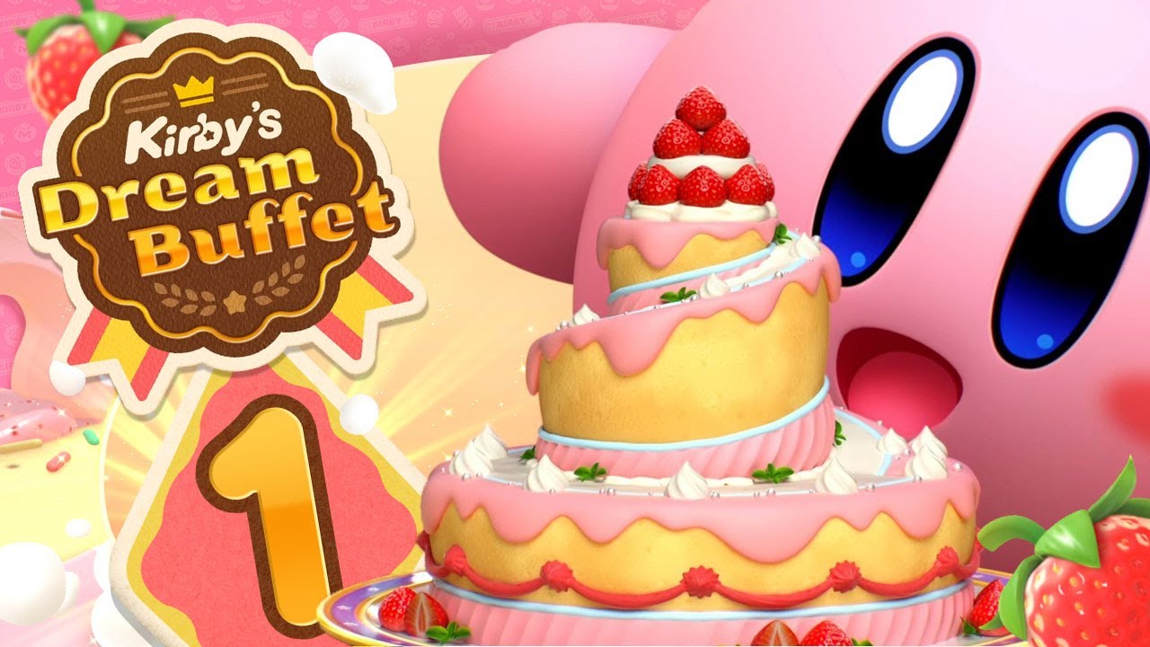 KIRBY'S DREAM BUFFET 🎂 #1: Große Battle Royale Schlemmerei um Erdbeeren
