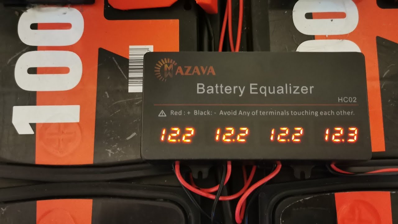 bilanciatore per batterie al piombo 12 Volt