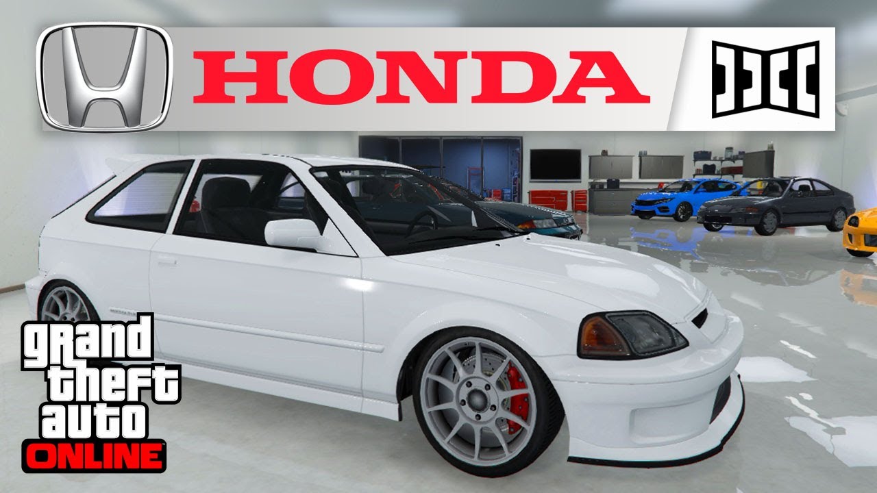 Ultimate Honda Garage (with Real Life Cars) in GTA 5 Online