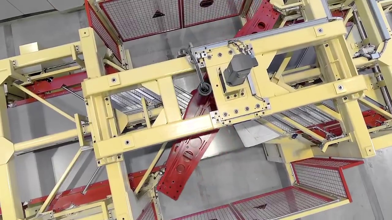 GEORG precisioncut TBA 1200 - Lamination line for cutting of „step lap" core plates