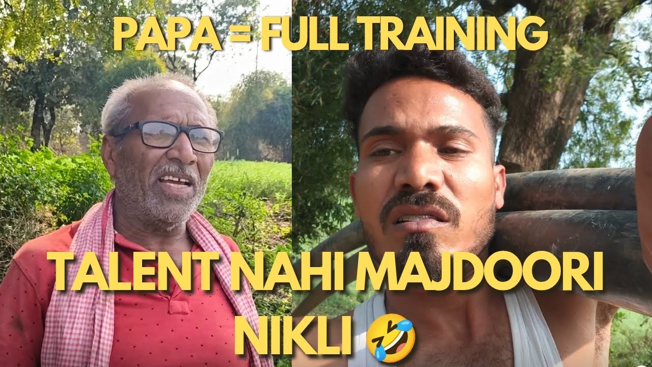 “Socha Talent Dikhayenge, Papa Ne Khet Me Majdoori Kara Di 🤣” 