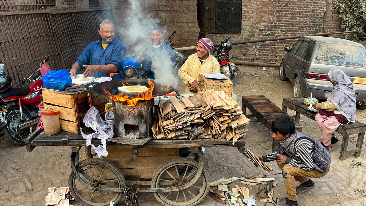 NO FANCY FOOD ❌ JUST REAL DESI NASHTA 😱🔥 | OLD PAKISTANI STREET BREAKFAST COMPILATION