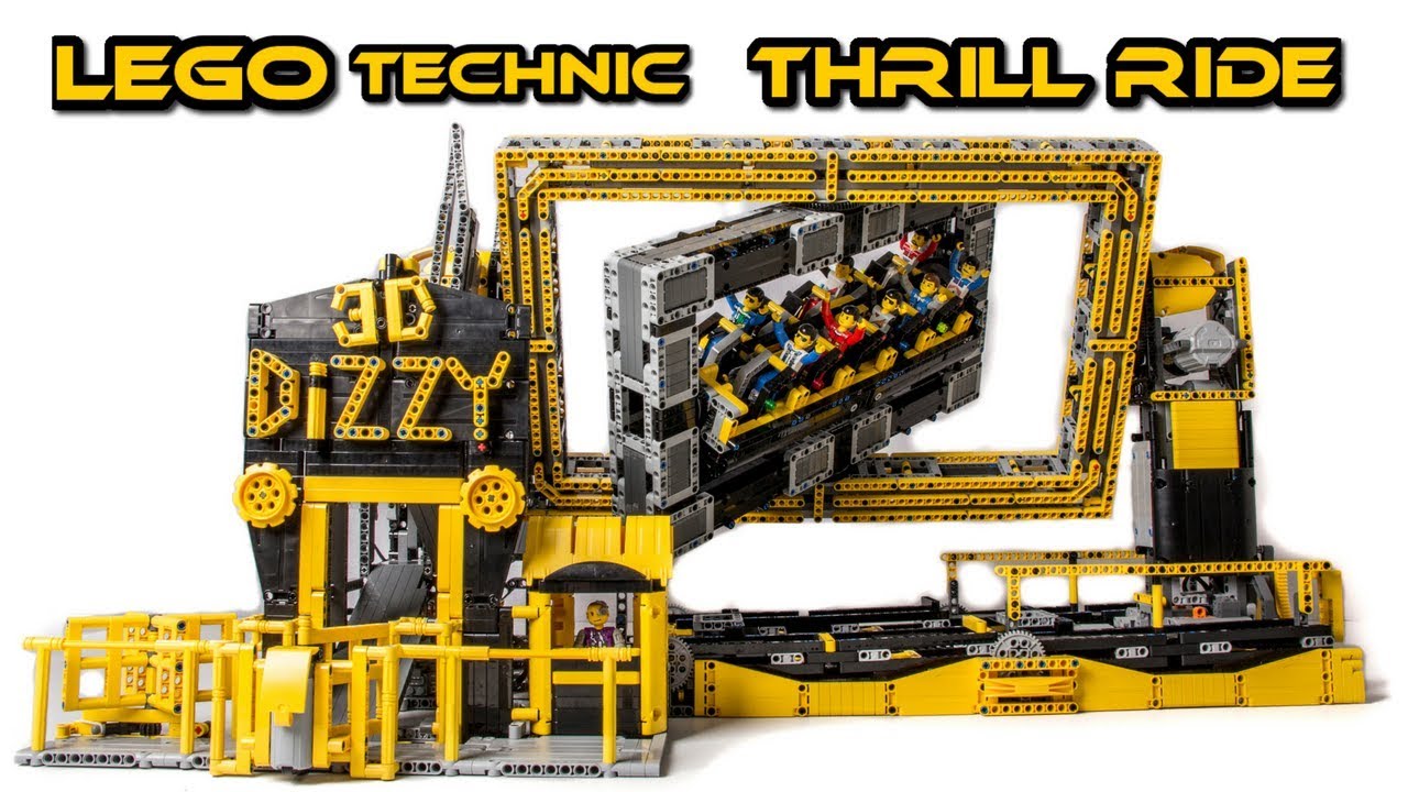 LEGO Technic Theme Park Thrill Ride  [TC14]  (MOC 4K)
