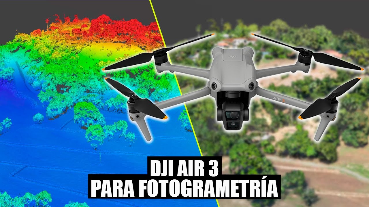 Nuevo DJI Air 3 ¿Sirve para Fotogrametría? - Análisis en ESPAÑOL