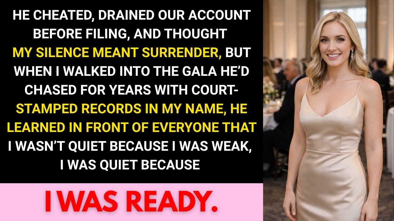 I Said Nothing During The Divorce — Then Showed Up With Records He Never Expected