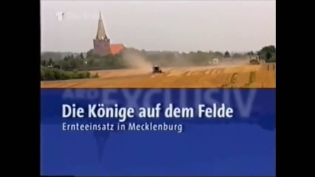 Die Könige auf dem Felde //Ernteeinsatz in Mecklenburg// Getreideernte in Mecklenburg Vorpommern
