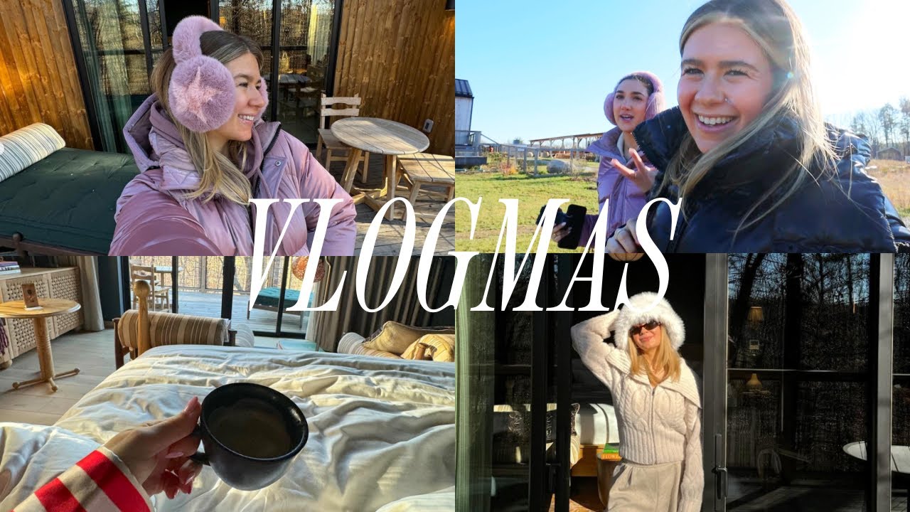 VLOGMAS В НЬЮ-ЙОРКЕ: расслабляющее утро в каюте ☕ ⛰️ реорганизация, + вечер заботы о себе