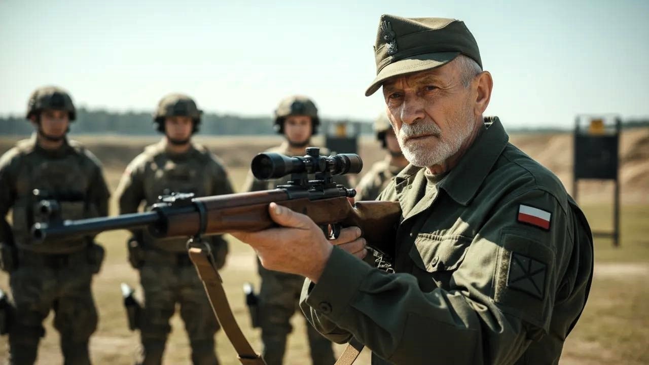 Polski Delta Force spotkała weterana czyszczącego karabin — zamilkła, gdy odkryła grawerunek