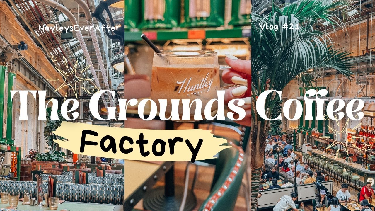 The Grounds Coffee Factory ☕️ Sydney Cafe, Food Review, Sydney Coffee, Vlog, Breakfast, Aesthetic