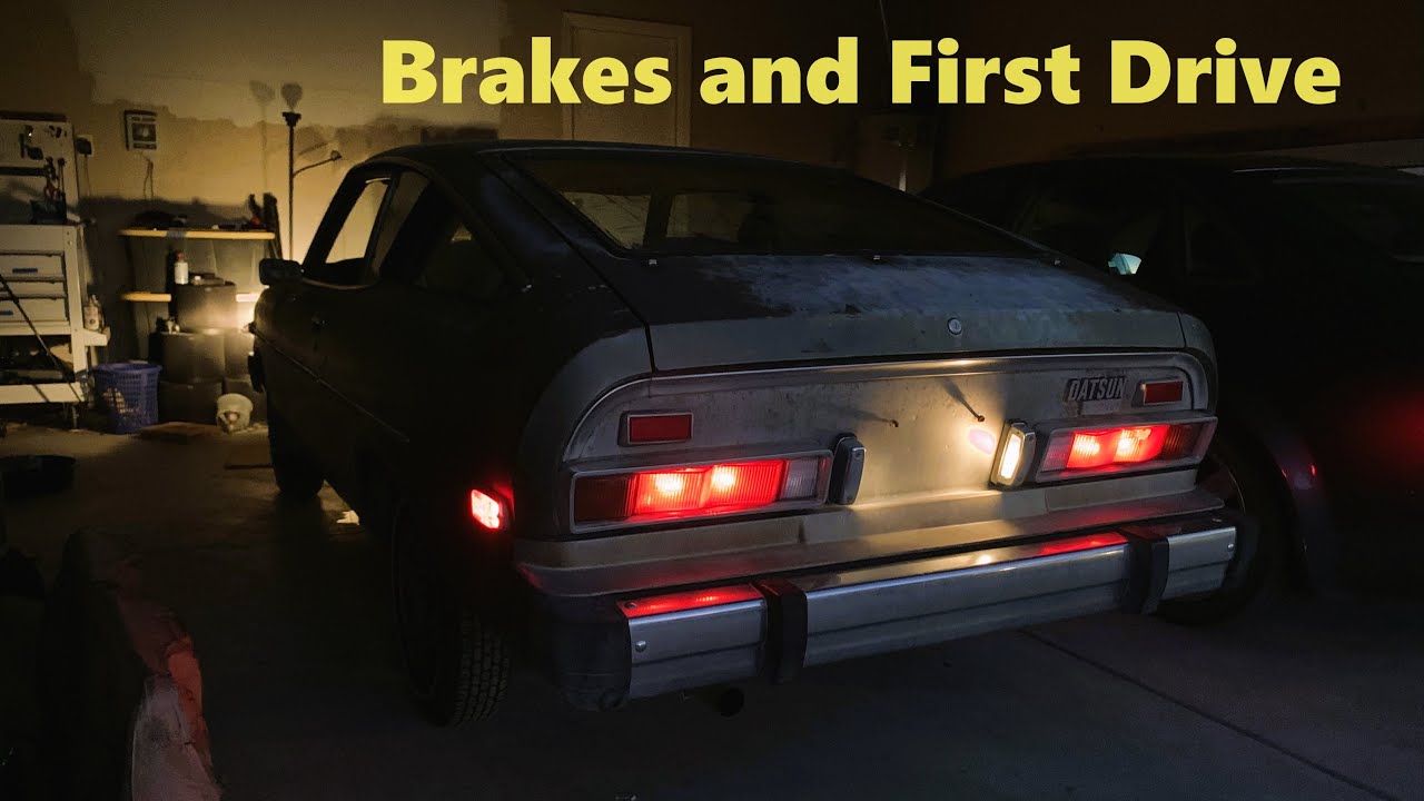 1977 Datsun B210 Part 3 | Brakes, First Wash and First Drive