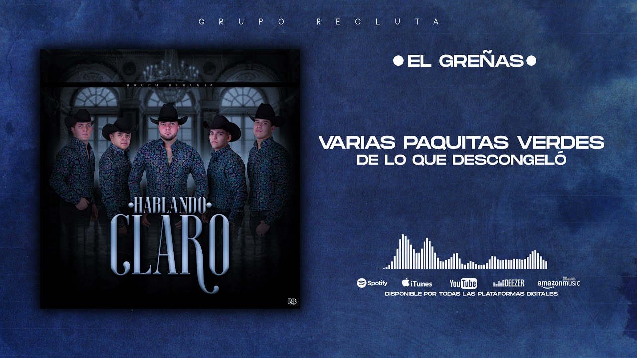 Grupo Recluta - El Gre&ntilde;as [Lyric Video]