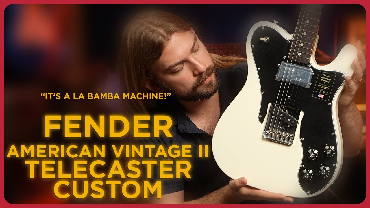 Ожидание того стоило! | Обзор Fender American Vintage II Telecaster Custom — Наконец-то!
