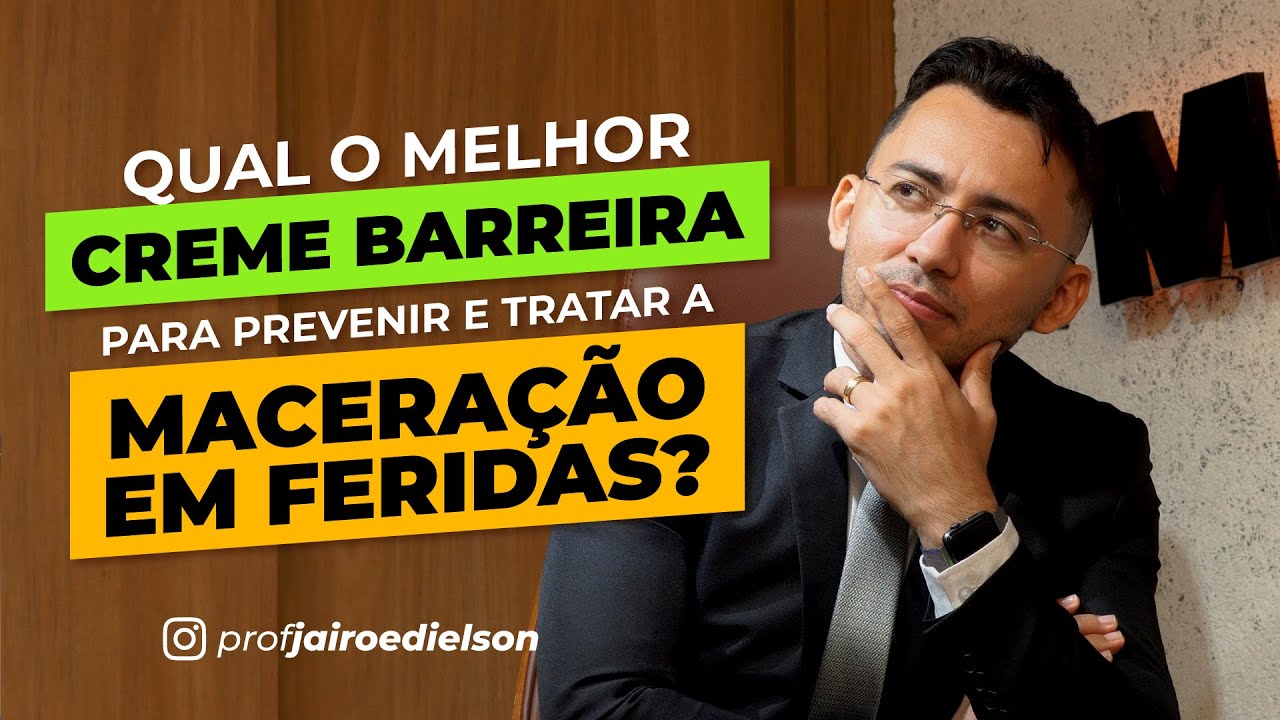 Qual o melhor creme barreira para prevenir e tratar a maceração em feridas?