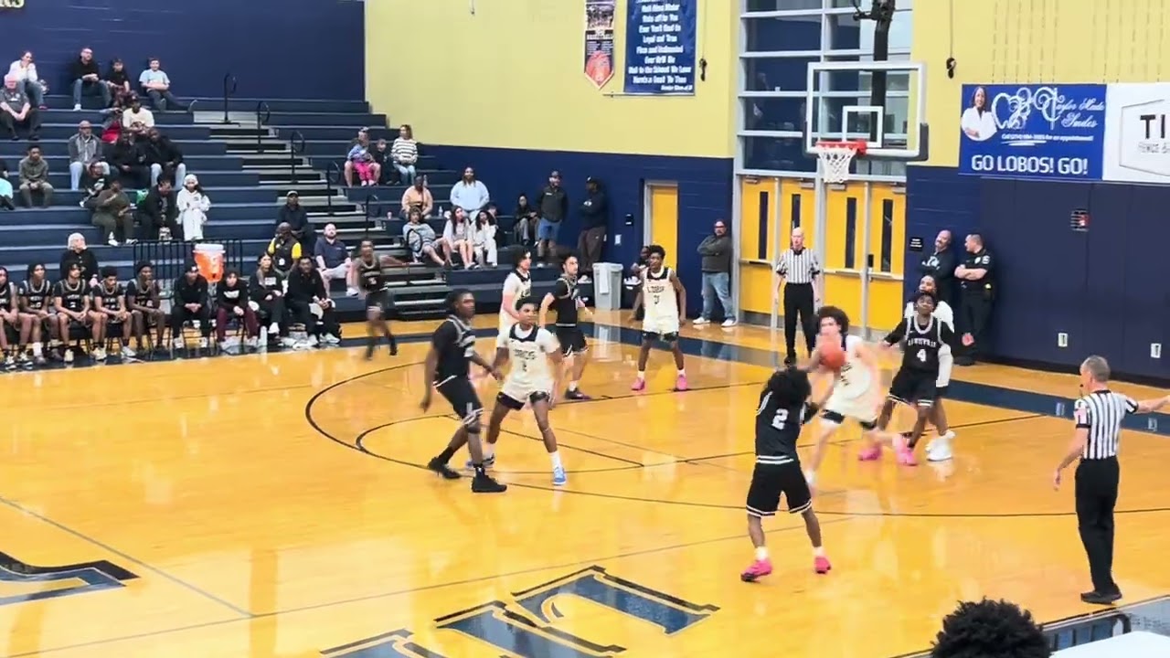 Tomeek Dinkins Lewisville Basketball vs Little Elm  