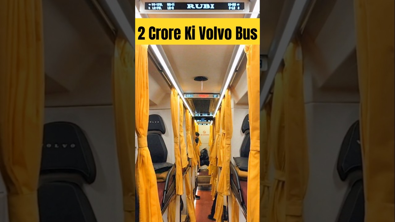 2 Crore Ki Volvo Luxury Bus 🤯🤯