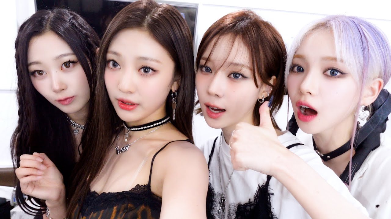 점심(?)을 먹고 Growing up❣️ | aespa 에스파 'Spicy' 음악방송 비하인드