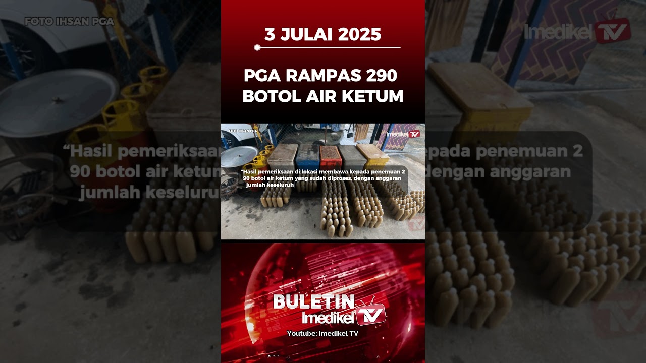 PGA RAMPAS 290 BOTOL AIR KETUM | Imedikel TV