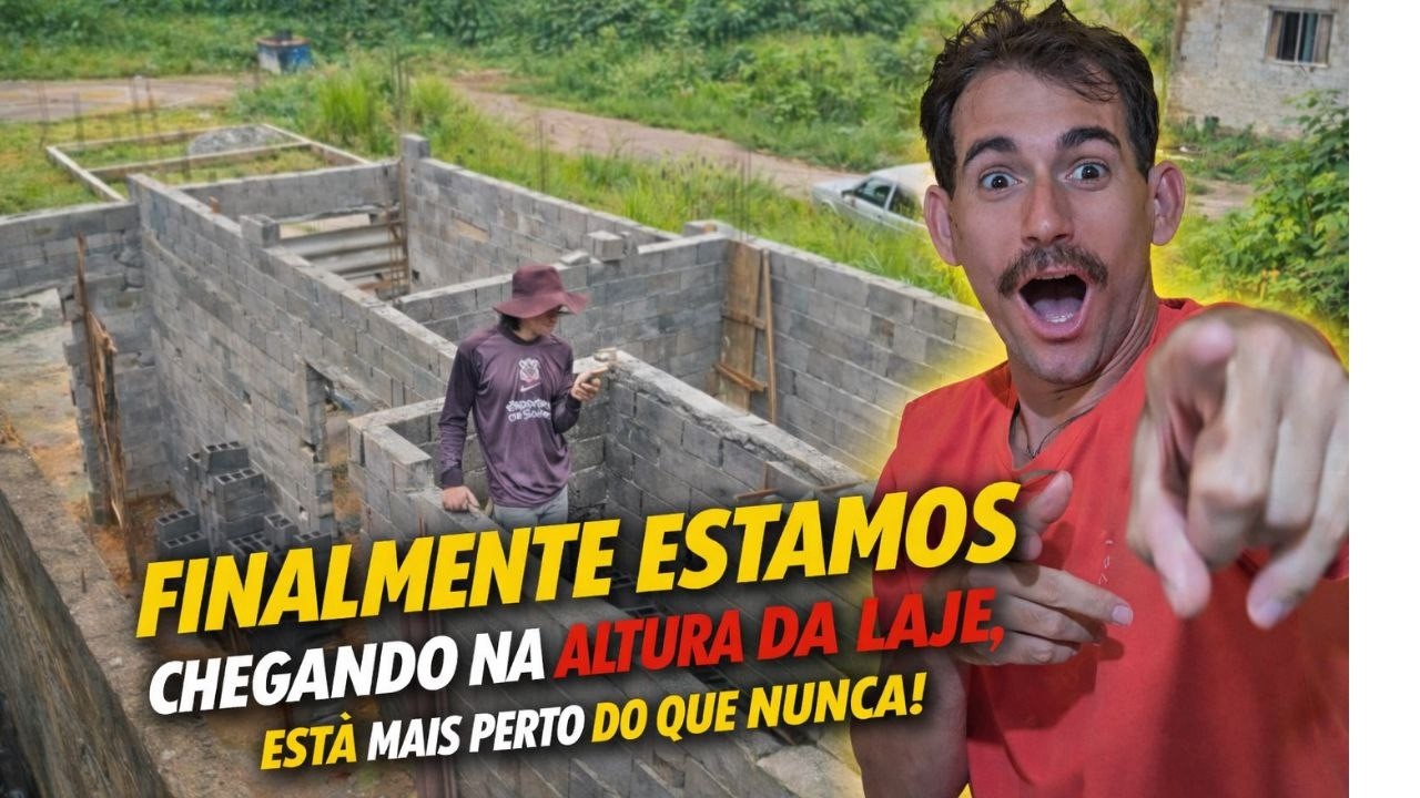 Essa casa só existe por causa de vocês ❤️ Chegando na viga!