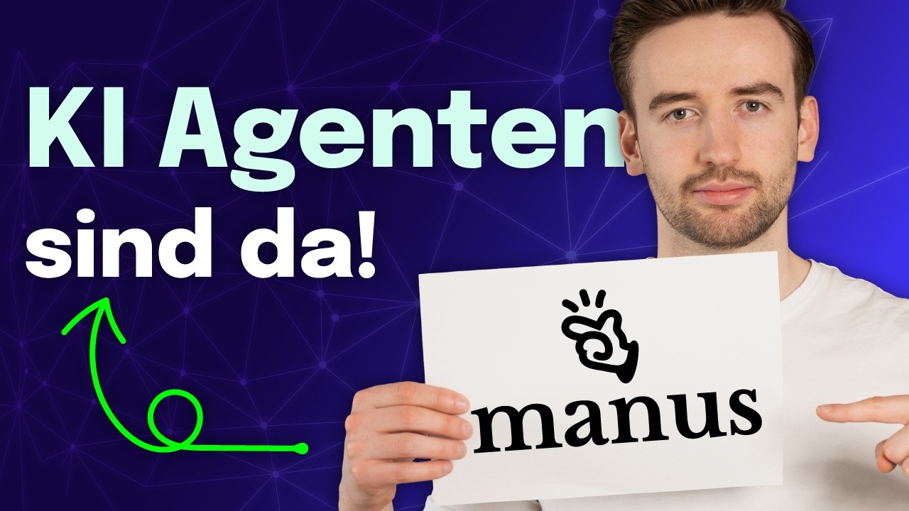 Der erste Allgemeine KI-Agent! - Manus AI im Test!