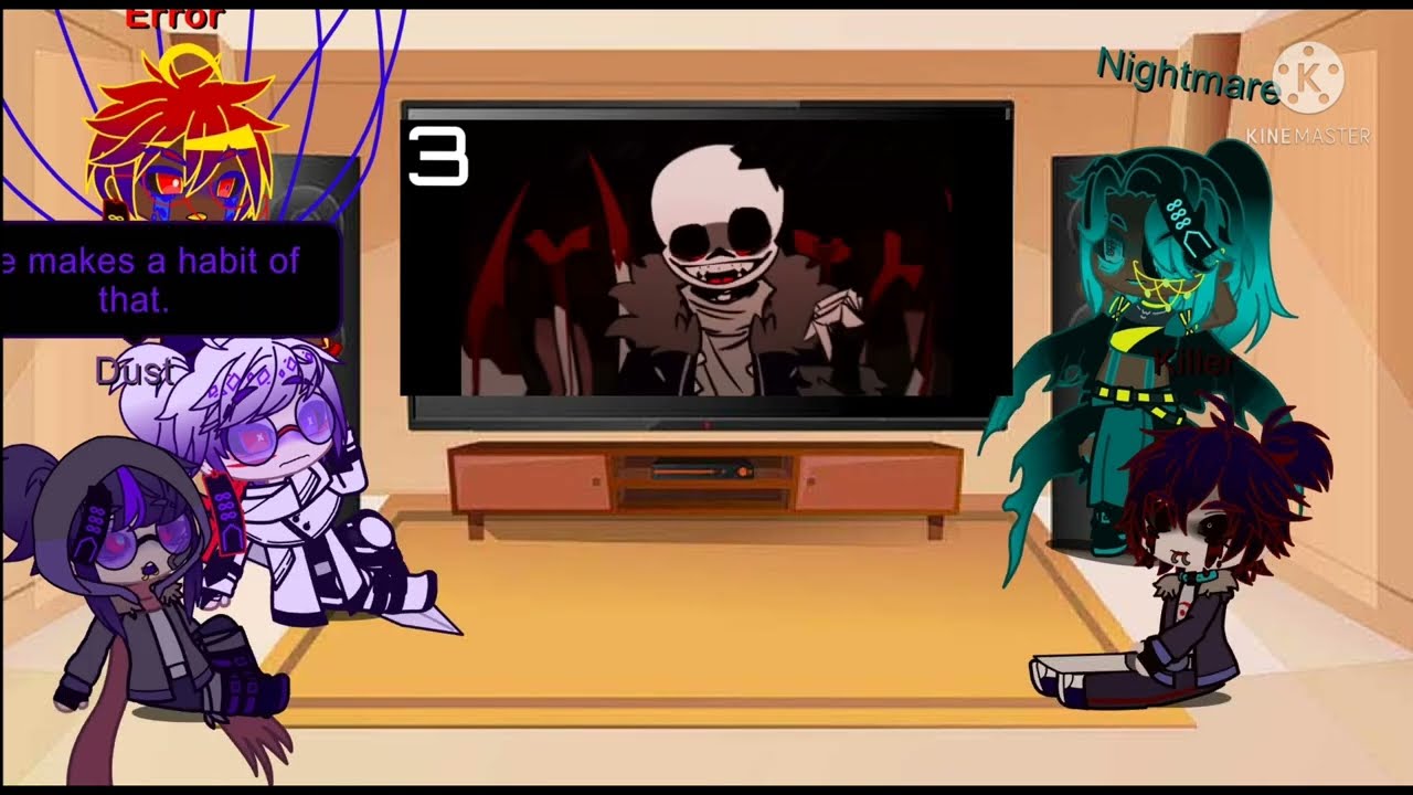 The Bad Guys React to Themselves //Horror//(1/6)