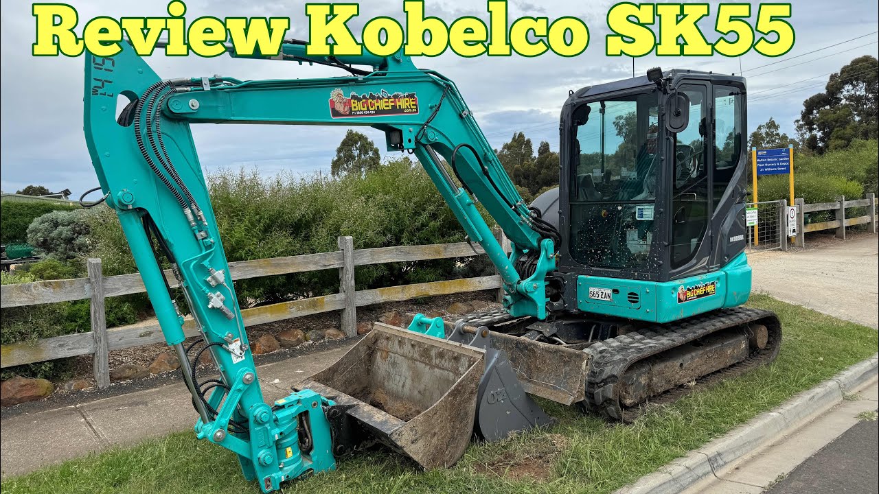 Обзор Kobelco SK55