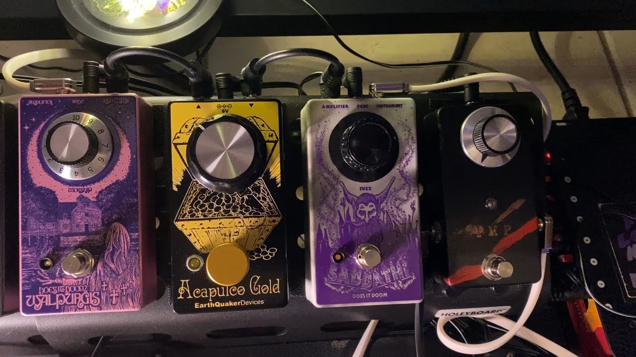 One Sleep Riff, Four Drive/Doom Pedals (No talking!)