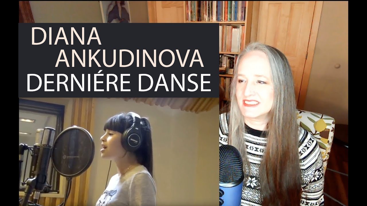 Voice Teacher Reaction to Diana Ankudinova - Dernière Danse | Studio Session