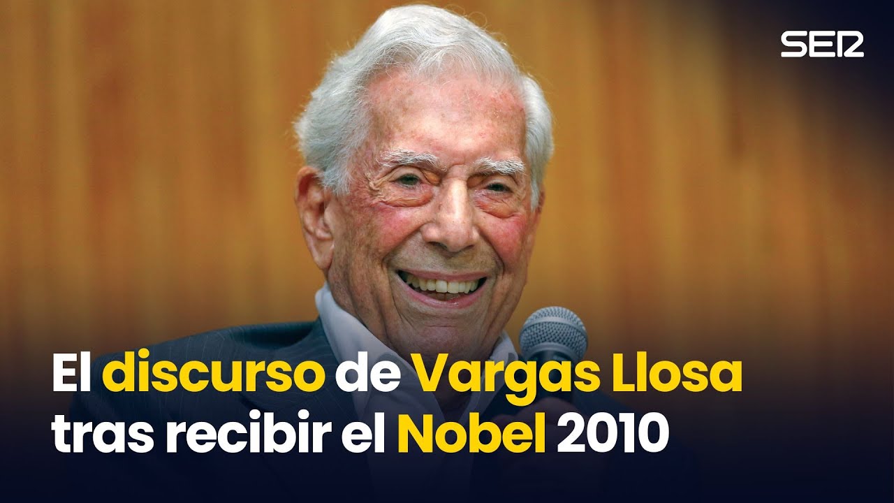 El discurso COMPLETO de Mario VARGAS LLOSA tras recibir el Premio NOBEL de Literatura