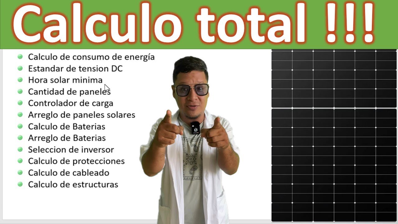 ✅Cuantos paneles solares necesita una casa Calculo total #education