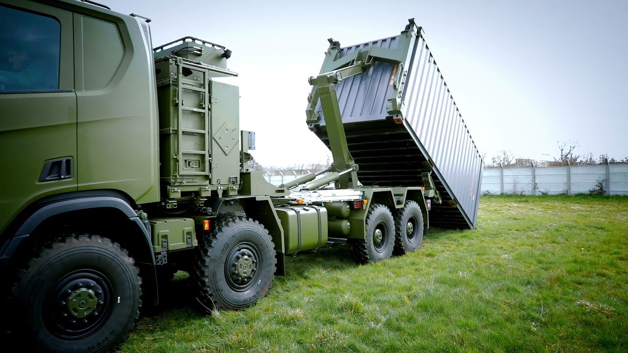 Marrel military Ampliroll hooklift