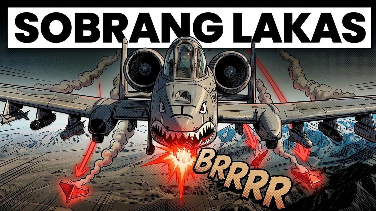 Matinding Inatake ng U.S. A-10 Warthog ang Iran—Akala nila Katapusan na ng Mundo!